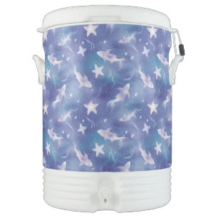 Under The Sea: Sharks Beverage Cooler