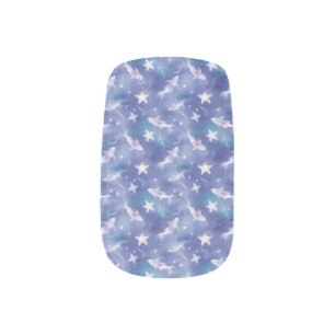 Under The Sea: Sharks Minx Nail Art
