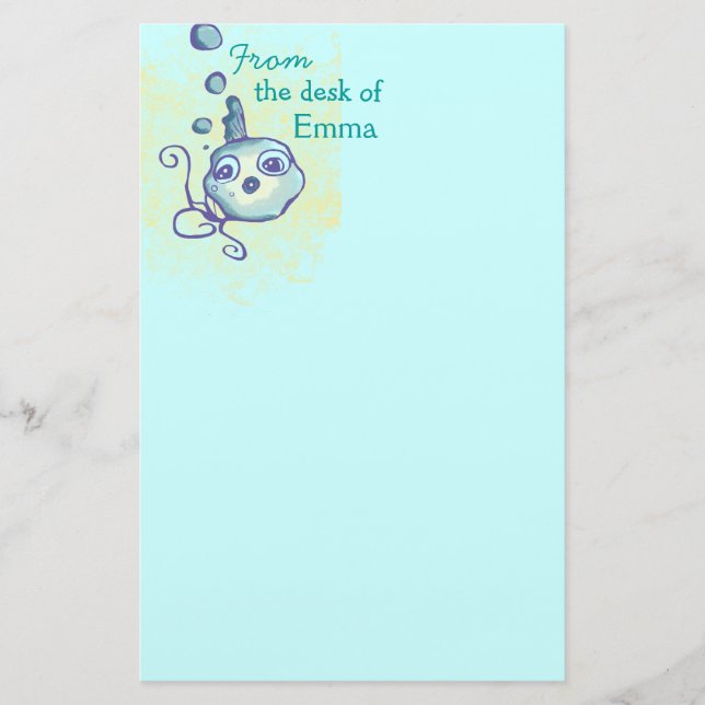 Under the sea stationery (Front)