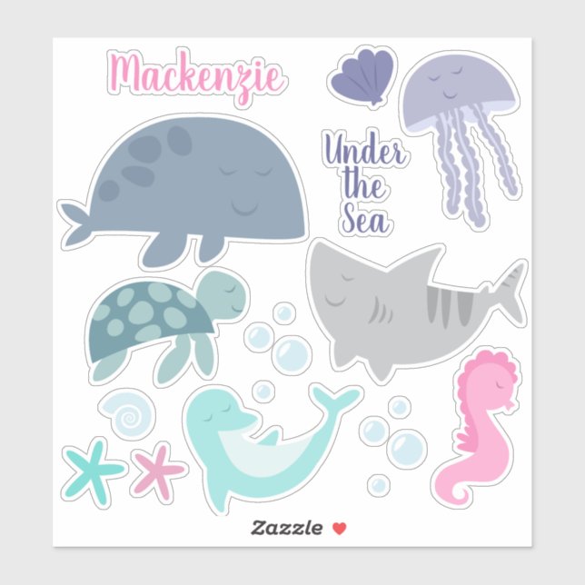 Under The Sea Sticker (Sheet)