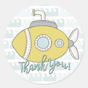 Under the sea Submarine Stickers