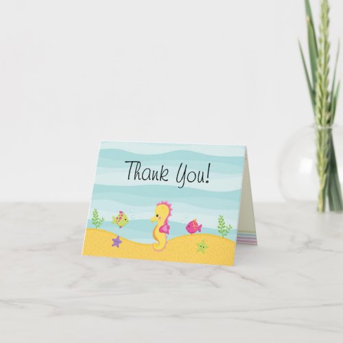 Under The Sea Thank You Cards