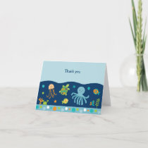 Under the Sea Thank You Cards