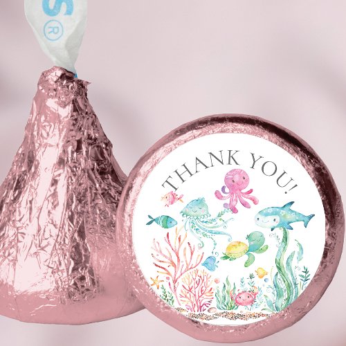 Under the Sea Thank You  Hersheys Kisses