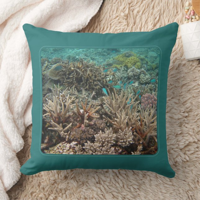 Under the Sea Throw Pillow (Blanket)