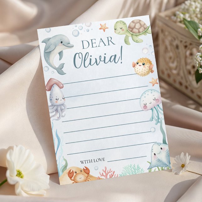 Under the Sea Time Capsule Card (Creator Uploaded)