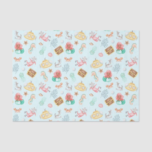 Under The Sea Tissue Paper (Front)