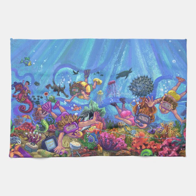 Under the Sea Towel (Horizontal)