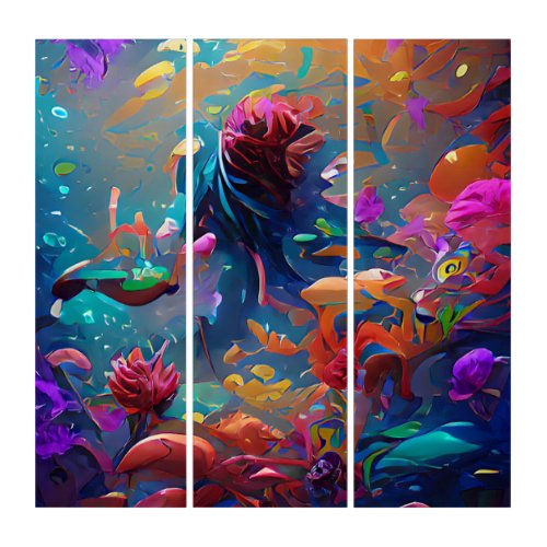 Under the Sea  Triptych