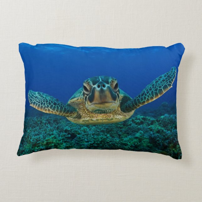 Under the sea Turtle pillow (Back)