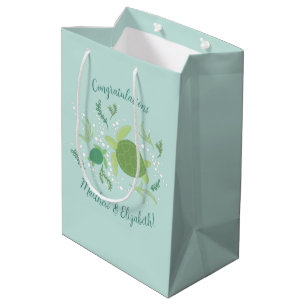 Under the Sea Turtles Baby Shower Medium Gift Bag