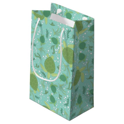 Under the Sea Turtles Baby Shower Small Gift Bag