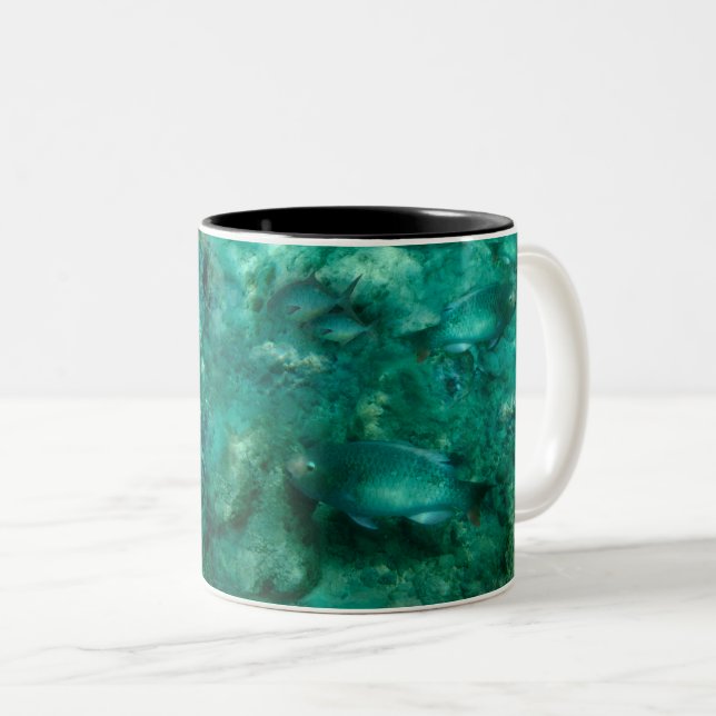 Under the Sea Two-Tone Coffee Mug (Front Right)