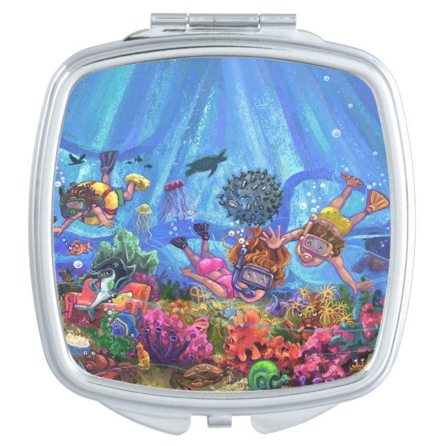 Under the Sea Vanity Mirror (Front)