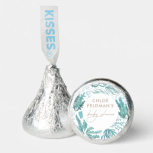 Under the Sea Watercolor Nautical Baby Shower Hershey®'s Kisses®