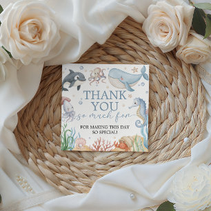Under the Sea Whale Favor Tags