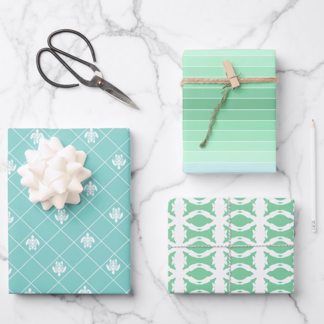 Under the Sea Wrapping Paper Sheets (Front)