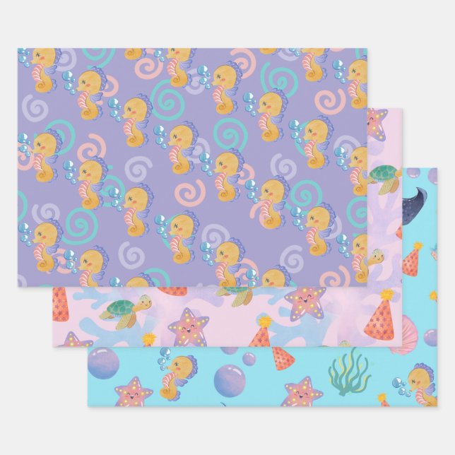 Under the Sea  Wrapping Paper Sheets (Set)