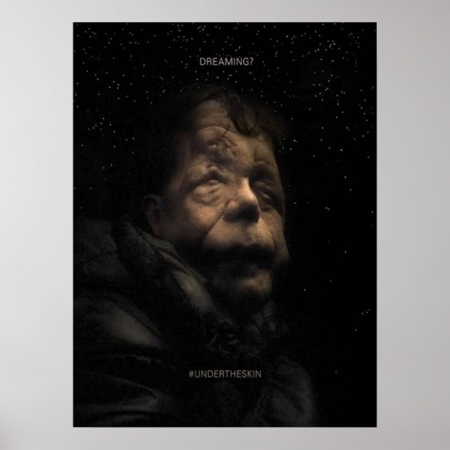 Under the skin  poster (Front)