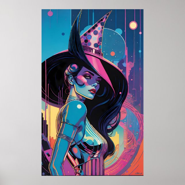 Under the Spell of the Astro-Witch Poster (Front)