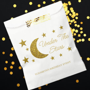 Under The Stars Birthday Favor Bag