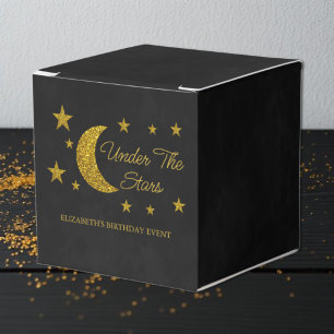 Under The Stars Birthday Favor Boxes