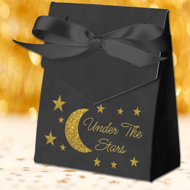 Under The Stars Birthday Favor Boxes (Creator Uploaded)