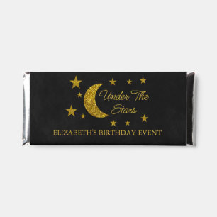 Under The Stars Birthday Hershey Bar Favors