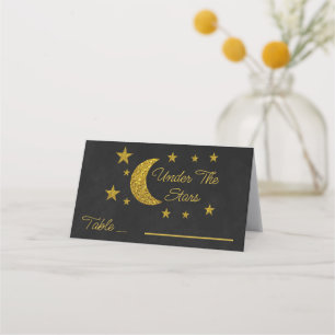 Under The Stars Birthday Place Card