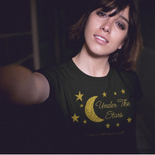 Under The Stars Birthday T-Shirt