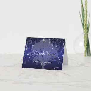 Under the Stars in Metallic Dark Blue - Thank You