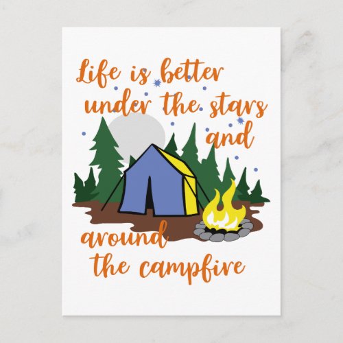 Under the Stars Postcard