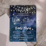Under the Stars String Lights 16th Birthday Invitation<br><div class="desc">Get ready to celebrate a 16th birthday with our galaxy-themed party invitation! Featuring deep navy blue colors and twinkling stars, this design is perfect for a memorable night under the stars. Ideal for those who dream big and love space adventures, this invite sets the tone for an unforgettable cosmic experience....</div>