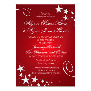 Star Shaped Invitations 4