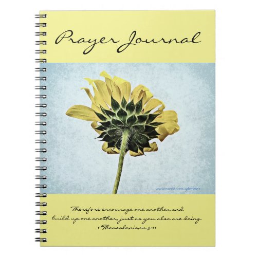Under The Sunflower Prayer Journal