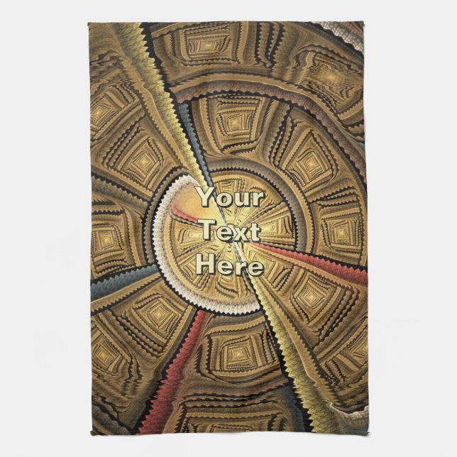 Under The Temple Dome Kitchen Towel (Vertical)