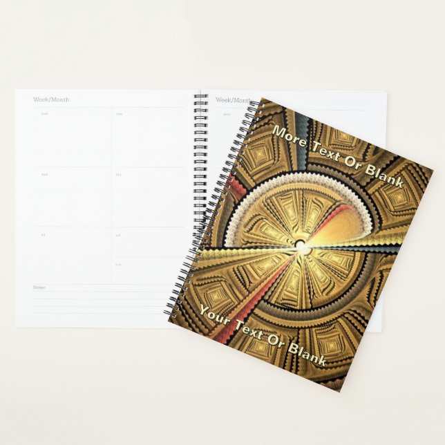 Under The Temple Dome Planner (Display)