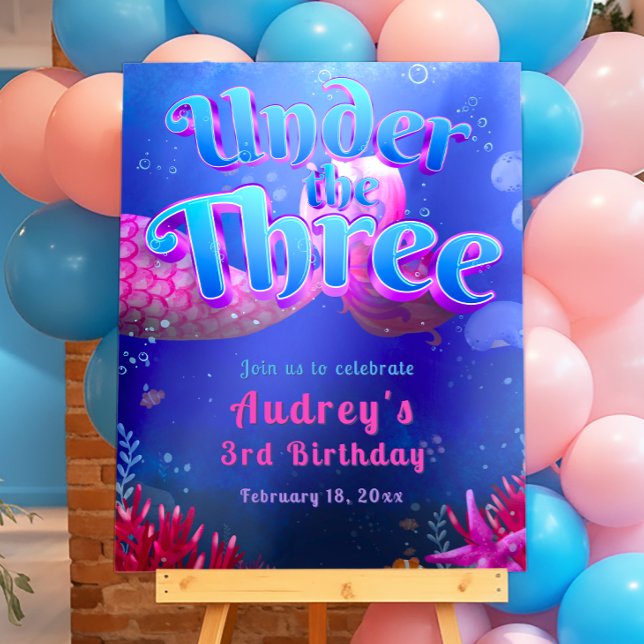 Under the Three - Mermaid Welcome Sign (Creator Uploaded)