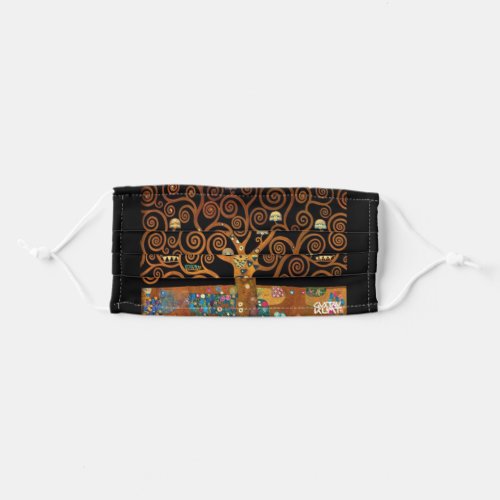 Under the Tree of Life Klimt Adult Cloth Face Mask