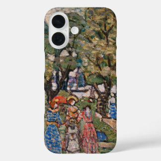 Under the Trees by Maurice Prendergast, Fine Art iPhone 16 Case