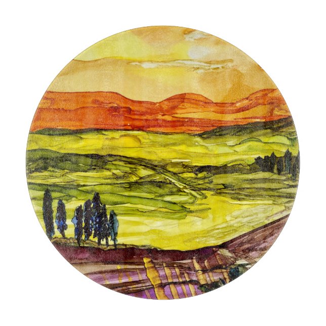 Under The Tuscan Sun  Cutting Board (Front)