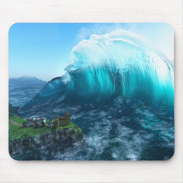 Under the Wave Mousepad