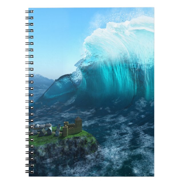 Under the Wave Notebook (Front)