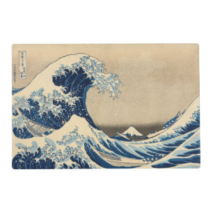 Under the Wave off Kanagawa by Katsushika Hokusai Placemat