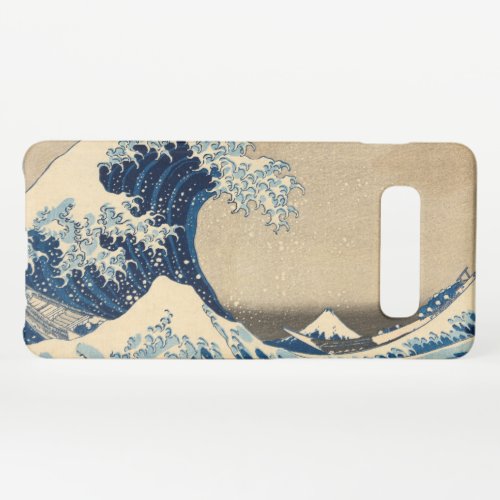 Under the Wave off Kanagawa by Katsushika Hokusai Samsung Galaxy S10 Case