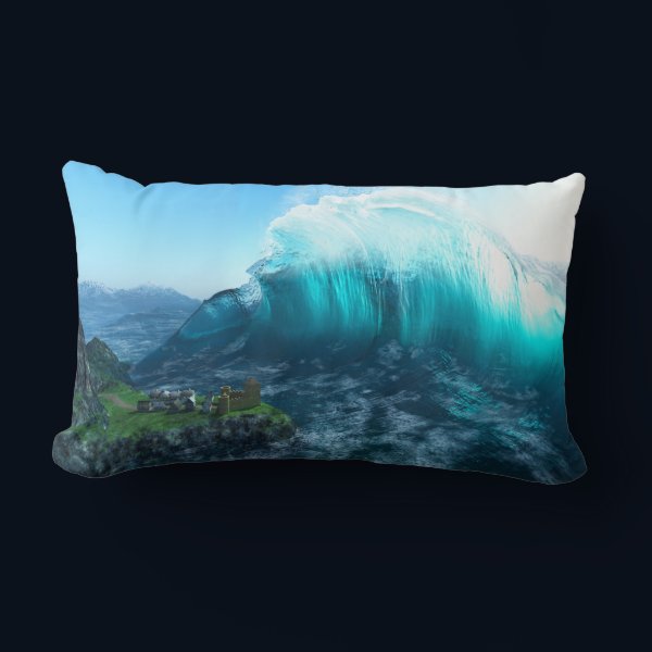 Under the Wave Pillow