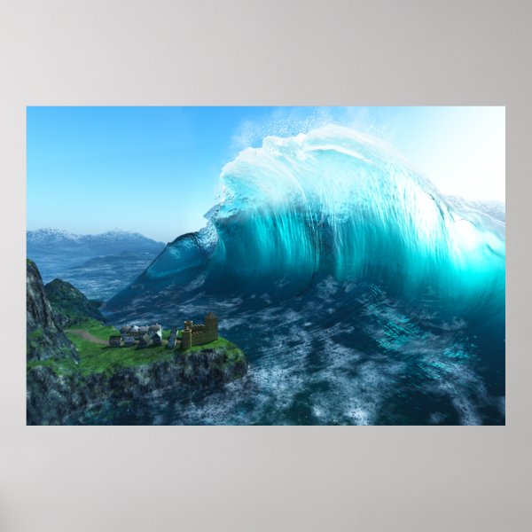Under the Wave Print