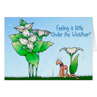 Under The Weather Cards | Zazzle