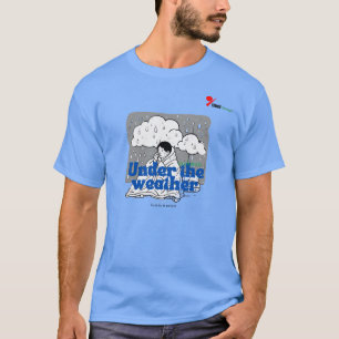 "Under the Weather" Cozy Idiom T-Shirt   Funny Sic