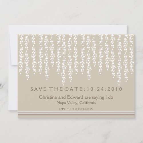 Under the Willow Tree Save the Date Wedding